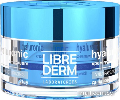 Librederm Крем для лица Гиалуроновый Ультраувлажняющий Дневной Для сухой кожи (50 мл)