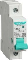 Выключатель нагрузки Tengen TGH1N-125, 1P, 125A, 1M TEN340009