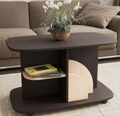 Журнальный столик SV-Мебель №102 (дуб венге/дуб млечный)