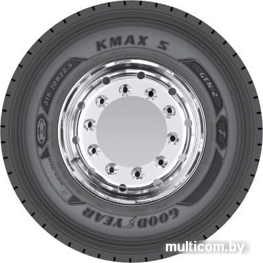 Автомобильные шины Goodyear KMAX S GEN-2 315/80R22.5 156/154L
