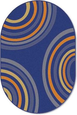 Ковер для жилой комнаты Moldabela Soho Овал 1713 2 16511 (1.4x2)