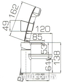 Смеситель Bravat Stream F13783C-3