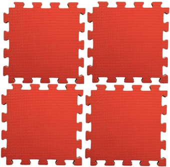 Cпортивный мат Kampfer Будомат №4 100x100x2 (красный)