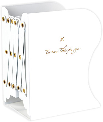 Ограничитель для книг Lorex Booklover Total White LXBHBL-TW (белый)