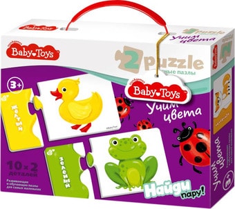 Мозаика/пазл Baby Toys Учим цвета 02515