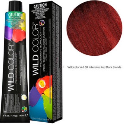 Wild Color Permanent Hair 6.6 6R 180 мл