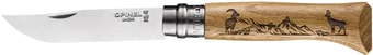 Складной нож Opinel N°8 Animalia 2020 (серна)