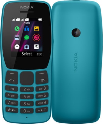 Мобильный телефон Nokia 110 (2019) (голубой)