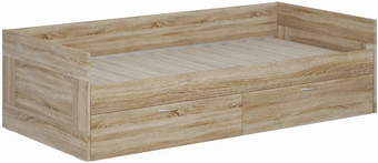 Кровать с выдвижным спальным местом Mio Tesoro Сириус раздвижная 90x200 2.02.08.410.3 (дуб сонома)
