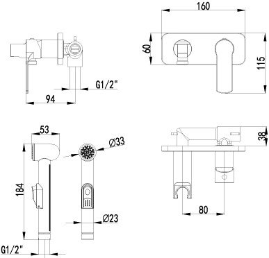 Смеситель Lemark Plus Grace LM1519C