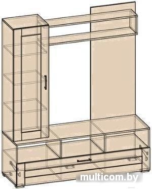 Стенка Интерлиния Аризона-7 (венге/дуб молочный)
