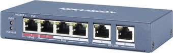 Коммутатор Hikvision DS-3E0106HP-E