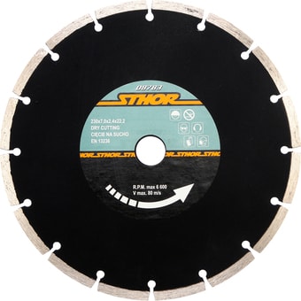 Отрезной диск алмазный Sthor 08783