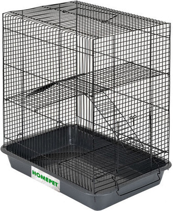 Клетка Homepet №3 81601 (серый)