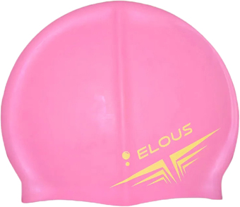 Шапочка для плавания Elous EL005 (розовый)