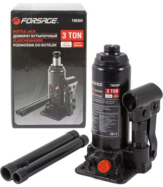 Бутылочный домкрат FORSAGE F-T90304(DS) 3т