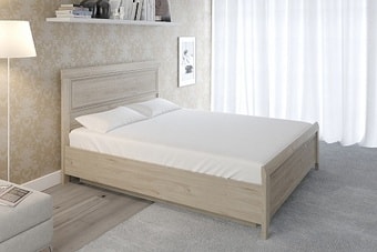 Кровать Лером КР-1023-ГС 160x200 (гикори джексон светлый)
