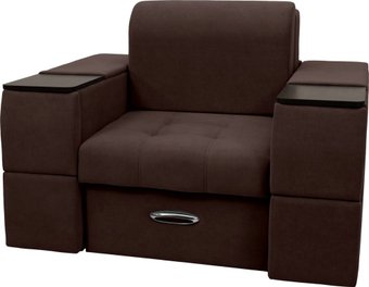 Сириус Лидер-13 ППУ 135x110 (Eva 04 велюр темно-коричневый)