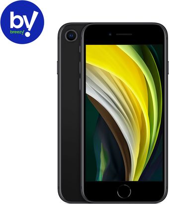 Смартфон Apple iPhone SE 128GB Воcстановленный by Breezy, грейд B (черный)
