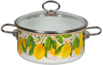 Кастрюля СтальЭмаль Limon 1SB205S