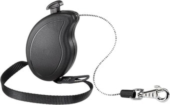 Поводок-рулетка Ferplast Flippy One Cord Mini 75091017 (черный)