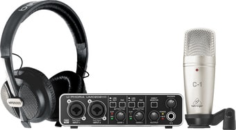 Комплект для звукозаписи Behringer U-Phoria Studio Pro