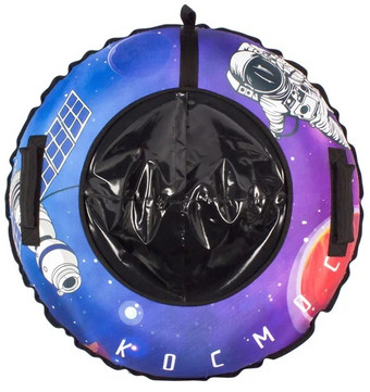 Тюбинг Snowstorm BZ-90 Space W112868 (90см, фиолетовый/черный)