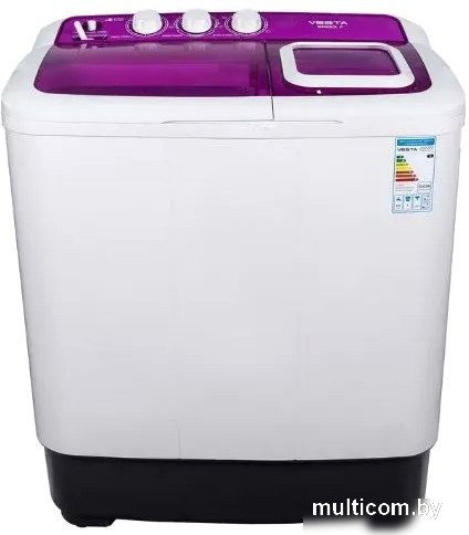Активаторная стиральная машина Vesta WME60LP (фиолетовый)