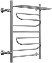 Полотенцесушитель Granula Браво, с полочкой боковое подключение левое 50х80 см