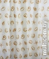 Шторка-занавеска для ванны Miranda Starfish Beige
