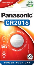 Батарейки Panasonic CR2016 CR-2016EL/1B