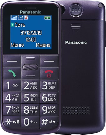 Мобильный телефон Panasonic KX-TU110RU (фиолетовый)