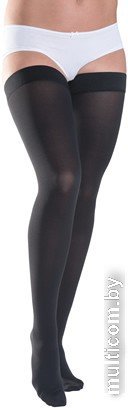 Чулки компрессионные Sigvaris Essential Classical 19424 (L+ Short, черный)