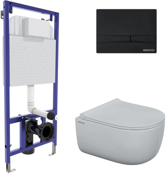 Унитаз Berges Wasserhaus Ego Rimless 047255