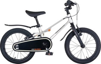 Детский велосипед Maxiscoo Shark Sport 16 2025 MSC-SH1642 (серый жемчуг)
