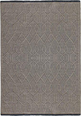 Ковер для жилой комнаты Linea Hali Gabardine K5099B-COFFEE (1.5x2.3)