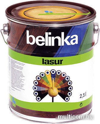 Лазурь Belinka Lasur (2.5 л, 23 - махагон)