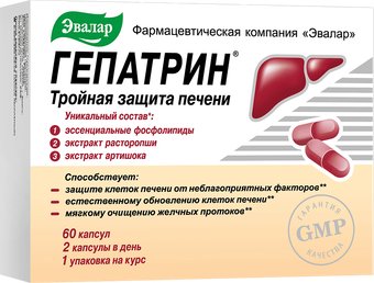 БАД Эвалар Гепатрин (60 таблеток)