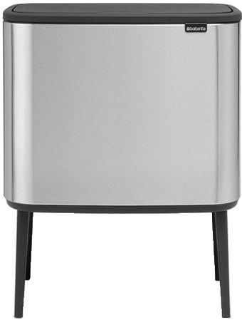 Brabantia Bo Touch Bin 36 л (стальной матовый с защитой от отпечатков)