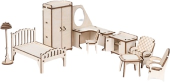 Аксессуары для кукольного домика Lemmo Спальня для кукольного дома Венеция 0069