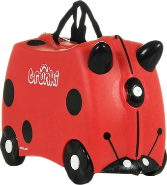 Чемодан Trunki Божья коровка (красный)