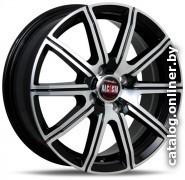 Литые диски Alcasta M55 15x6" 5x100мм DIA 57.1мм ET 38мм GMF