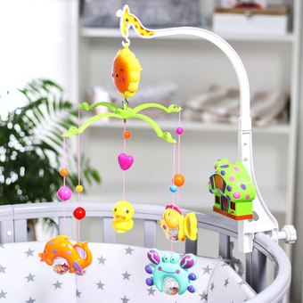 Музыкальная карусель Крошка Я Пряничный домик Подводный мир 2810201