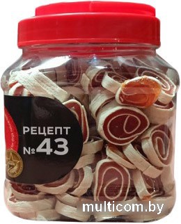 Лакомство для собак For Dogs Рецепт №43 Роллы с морским окунем 500 г
