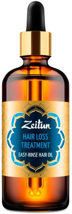 Масло Zeitun Борьба с выпадением волос С черным тмином и хельбой 100 мл