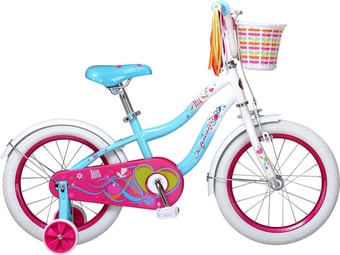Детский велосипед Schwinn Iris 16 2022 S1691RU (белый/голубой)