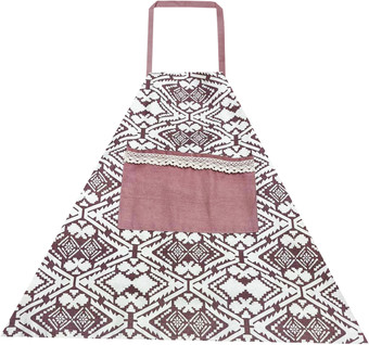 Фартук Swed House Alunda 34.39.3426 (белый/красный)