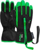 Горнолыжные перчатки Reusch Ben 6285108-7716 (р-р 3, Black/Neon Green)