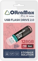 USB Flash OltraMax 230 128GB (черный)