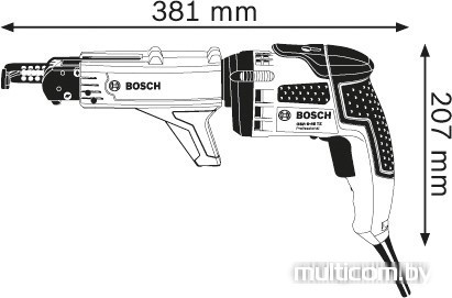 Дрель-шуруповерт Bosch GSR 6-45 TE + MA 55 Professional [0601445101]